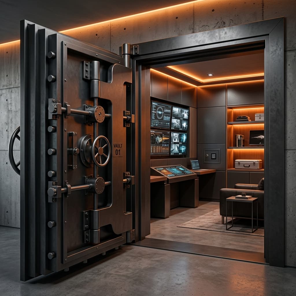 Armored Rooms & Fixed Security